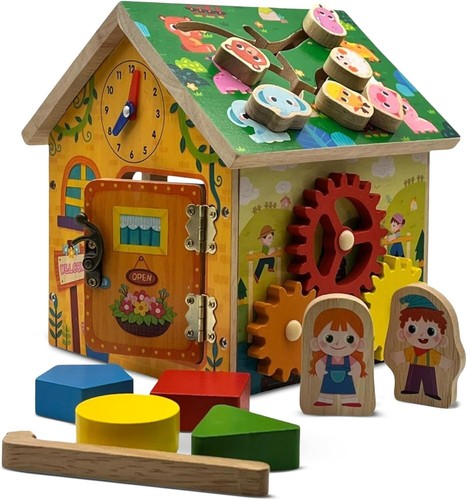 Cubo attività montessori - attività, in
