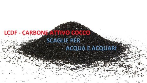 Acquario carbone attivo - carbone, acqua