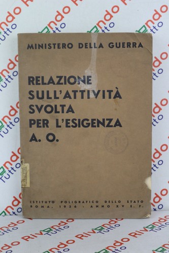Relazione sull attivita - relazione, sull'attivita'