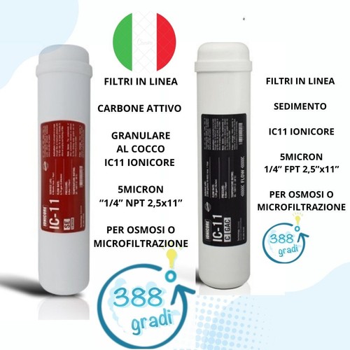 Kit filtri linea depuratore - kit,