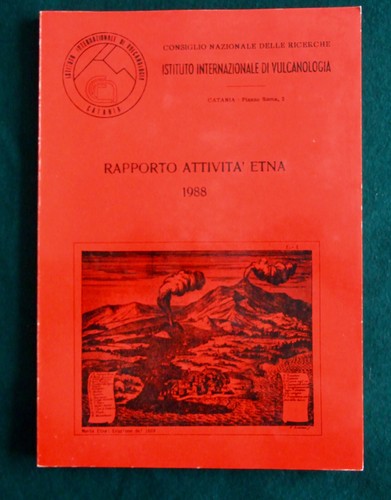 Rapporto attivita etna - rapporto, 1988
