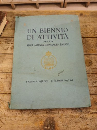 Biennio attività della - di,