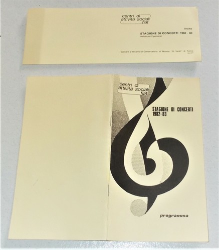 Stagione concerti 1982 - di, 1982-83