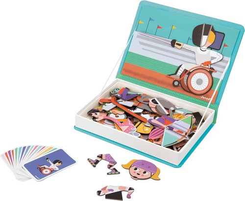 Janod magneti book sport - magneti'book,