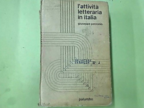 Attivita letteraria in - letteraria,