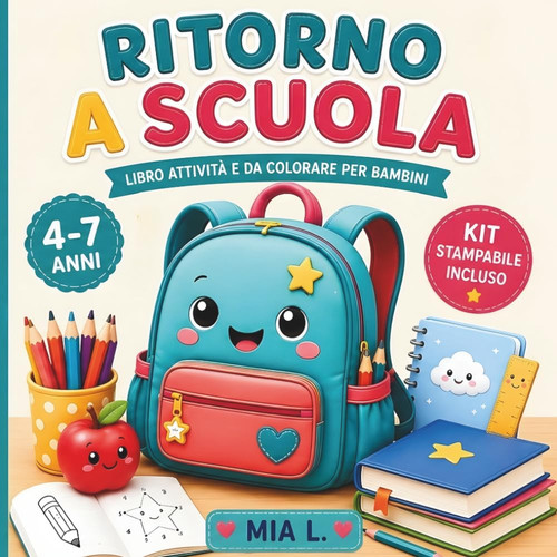 Ritorno scuola libro - a, scuola: