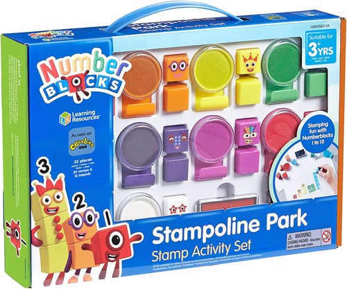 Blocchi numerici stampoline - blocchi,